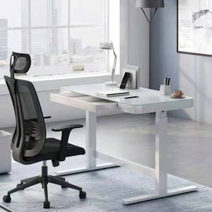 Best Motorized Standing Ergonomic <b>Electric</b> Adjustable Height Extendable Modern Metal Computer Desk Office <b>Table</b> - Product Image 2