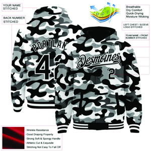 Nouveau sweat à capuche sport en molleton personnalisé pour l'automne avec logo personnalisé imprimé par sublimation, écologique et coupe-vent pour homme - Product Image 2