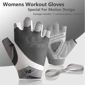 Soft Padded Palm And Flexible Comfortable Fit <b>Fitness</b> <b>Gloves</b> For Men And Women Gym Workouts With Strong Grip - Product Image 6