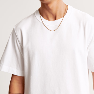 <b>Men</b> Boxy Fit Cotton <b>Crop</b> T Shirt Oversized Short Sleeve Streetwear Loose Fit Heavyweight Casual Fashion Summer <b>Top</b> - Product Image 5