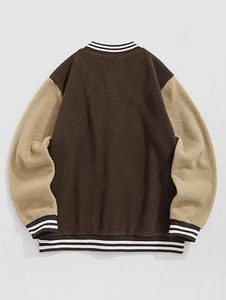 Sweat-shirt en molleton respirant doublé personnalisé de haute qualité pour hommes, style streetwear hip-hop, broderie unie, collection 2024 - Product Image 2