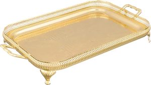 Decoraciones para el hogar Bandeja para servir decoraciones Bandeja de aluminio utensilios de cocina vajilla Restaurantes Hoteles Fabricante mayorista proveedor - Product Image 2