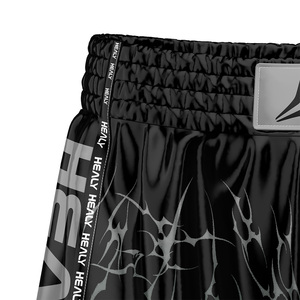 Pantalones Cortos de Artes Marciales Mixtas Healy, Sublimados, de Secado Rápido, de Poliéster, para Hombre, Deportivos, de Boxeo, Corte Regular, Cintura Elástica para Adultos - Product Image 4