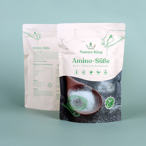 Die-Cut xử lý thực phẩm cấp an toàn đảm bảo chất lượng PE + nhôm lá tùy chỉnh logo Kraft túi giấy - Product Image 4