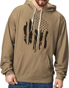 2025 hombres Casual moda Joker sublimación pulóver Sudadera con capucha mejor calidad divertido de gran tamaño transpirable diseño sólido patrón OEM - Product Image 3