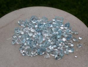 Aigue-marine 100% naturelle, pierre bleue fine à facettes, gemme de haute qualité, en vrac, pierre de naissance de mars, fabricant - Product Image 4