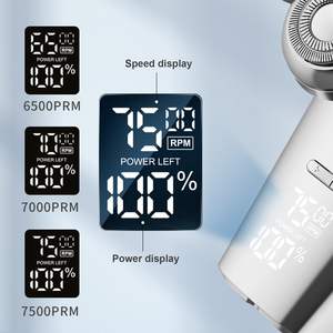 Rasoir Électrique Étanche pour Homme, 7 Têtes Flottantes, Tondeuse à Cheveux Chauves, Nettoyeur Facial, Tondeuse Nez pour Usage Domestique - Product Image 4