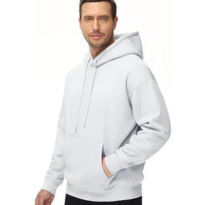 Streetwear de marque privée de qualité supérieure Pull uni vierge Sweats à capuche à poche kangourou Sweat à capuche à manches longues de marque privée Sweat à capuche de meilleure qualité - Product Image 5
