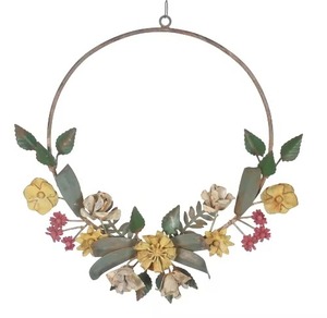 Guirnalda de Navidad Artificial Guirnalda blanca de Navidad con coronas de Navidad artificiales y adornos de guirnaldas - Product Image 6