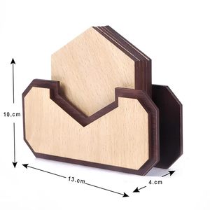 Best Selling Wooden <b>Coasters</b> Set For <b>Drinking</b> Serving Table Top Cup Serve walnut <b>coasters</b> At Low Cost By AALIYAN IMPEX - Product Image 6