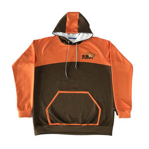 OEM personalizado serigrafía Logo francés Terry de gran tamaño de algodón pesado lavado con ácido Sun Faded recortado hombres Vintage Rhinestone sudaderas con capucha - Product Image 3