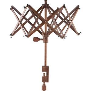 Enrouleur à laine en bois artisanal de fabrication indienne avec taille réglable pour un enroulement rapide et sans nœuds Disponible à la vente - Product Image 1