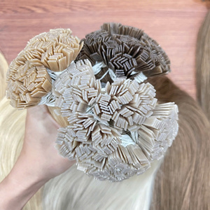 Extensiones de Cabello Humano Vietnamita 100% Natural de Alta Calidad con Punta Plana, Súper Suaves, Venta al Por Mayor - Product Image 2