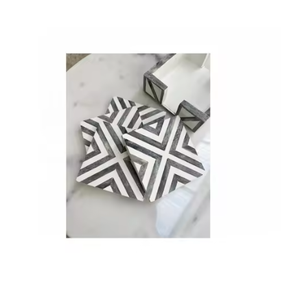 Trendy Mother Pearl Coaster Multi-Place Table Top Centerpiece Decor for Wedding Parties <b>Bars</b> Restaurants Impressive Mats <b>Pads</b> - Product Image 3