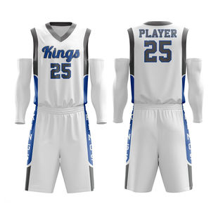 Ropa de baloncesto deportiva americana de verano personalizable Camiseta de baloncesto de diseño completo - Product Image 4