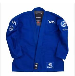 Prêt à expédier RVCA BJJ Gi Suit Shorts de karaté de judo bleu fabriqués au Pakistan Combinaisons d'entraînement durables - Product Image 1