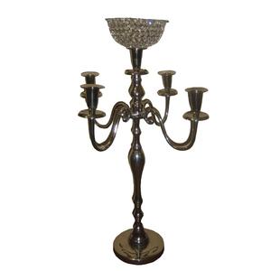 Top tendance maison décor intérieur fête de mariage bougie lumière support à la main décoratif candélabre haute qualité métal bougeoir - Product Image 6