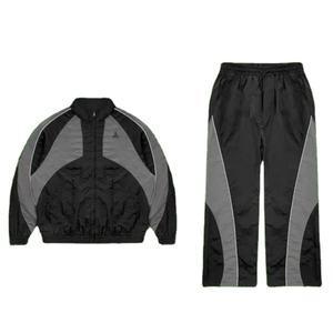 Nuevo Conjunto Deportivo de Invierno 2026, 100% Algodón Arrugado, Diseño Personalizado, Transpirable, de Secado Rápido y Alta Calidad - Product Image 1