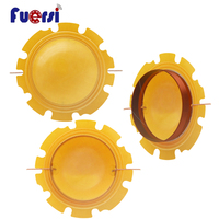 Koil suara Diameter dalam 80W 51.4mm, 51 Inti Resin kubah Film fenolik diafragma Tweeter klakson komponen Unit Speaker