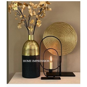 Jarrones de Flores Modernos para Mesa de Boda, Hechos a Mano, Ecológicos, de Latón y Aluminio con Recubrimiento en Polvo Blanco, Proveedor Directo de Fábrica - Product Image 4