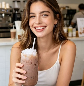 <span class=keywords><strong>Poudre</strong></span> de <span class=keywords><strong>chocolat</strong></span> instantanée pour boissons chaudes et froides, thé aux perles, boisson au cacao instantanée pour boulangeries et boissons au bubble tea, approvisionnement <span class=keywords><strong>en</strong></span> gros direct usine - Product Image 5