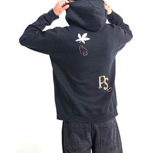 Nouveaux sweats à capuche brodés pour hommes, sur mesure, anti-rides, respirants, de haute qualité, broderie, prix de gros - Product Image 3