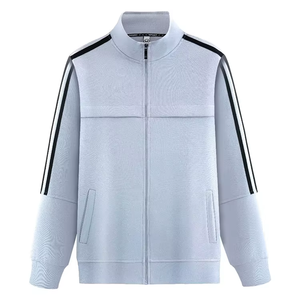 Personalizado Nueva llegada Chándal Fútbol Hombres Chándales Logo Tech Fleece Zip Plain Jogging Hombres Chándal Hombres Sudaderas con capucha - Product Image 5