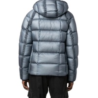 Blouson matelassé en toile pour homme, personnalisé, haute qualité, écologique, léger, à capuche, style urbain, imperméable et respirant