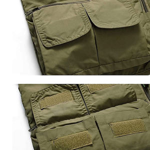 Chaleco DE SEGURIDAD reflectante de calidad para trabajadores Chaleco de seguridad de alta visibilidad Material transpirable Hombres Ropa DE TRABAJO Chaleco de seguridad - Product Image 6