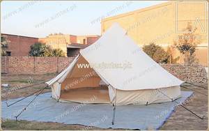 Carpa Familiar Aislada de Lona – Resistente, Lista para Usar al Aire Libre - Product Image 5