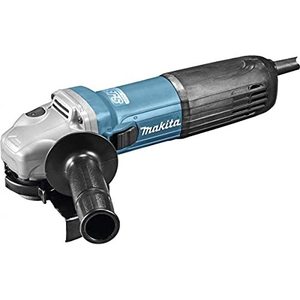 Meuleuse d'angle sans fil professionnelle 1100W 125mm 220V avec déclencheur coulissant et interrupteur à palette pour le polissage - Product Image 1