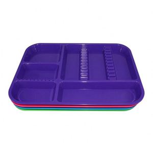 Bandejas coloridas Impresiones Plástico Instrumento dental Bandeja Dientes Multiusos - Product Image 5