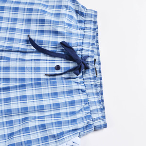 Conjunto de <span class=keywords><strong>Pijama</strong></span> Casual de Algodón para <span class=keywords><strong>Hombre</strong></span> Telige, Ropa de Dormir Ligera con Botones, Mangas Cortas, Secado Rápido, Tejido Transpirable No Tejido - Product Image 5