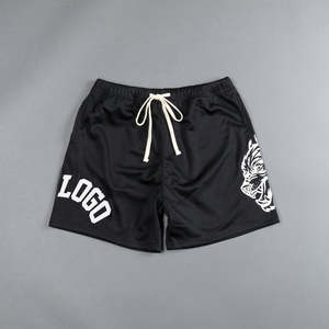 2025 pantalones cortos de playa de estilo callejero para hombres, cuartos deportivos multicolores de secado rápido hechos de poliéster y ELASTANO - Product Image 3