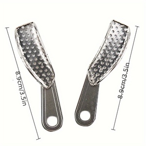 Bandejas de impresión dental de acero inoxidable para uso oral Instrumentos quirúrgicos dentales disponibles en varios tamaños - Product Image 3