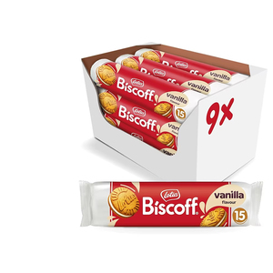 Lotus Vanilla Flavor Biscoff Sandwich Cookies, 5.29 Ounces (Pack Of 9) - Product Image 6
