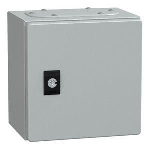 For SCHNEIDER <b>ELECTRIC</b> NSYCRN22150 PanelSet CRN Electronics & <b>Instrument</b> Enclosures with Plain Door IP66 IK10 H200xW200xD150 - Product Image 1