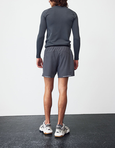 ชุดกางเกงขาสั้นมีฮู้ดของผู้ชายมาใหม่ชุดกันหนาวสไตล์สตรีทผ้าคอตตอนแบบ100% ระบายอากาศได้สำหรับฤดูร้อน - Product Image 2