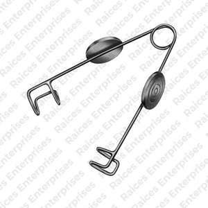 Espéculo ocular Barraquer con cuchillas de acero inoxidable Instrumento médico Retractor oftálmico disponible en todas las calidades y tipos - Product Image 2