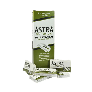 Astra Platinum Double Edge Safety <b>Razor</b> <b>Blades</b> 100 <b>Blades</b> - Product Image 3