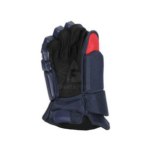 Gants de hockey sur glace en cuir de haute qualité, fabrication professionnelle, légers, antidérapants, doigts entièrement couverts, service OEM - Product Image 3