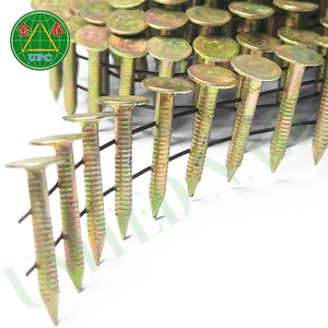 Clous de toiture en bobine de 1 à 1/4 pouces 7200 pièces pour projets de toiture avec tête plate à carreaux Prix compétitifs de l'usine du Vietnam - Product Image 1