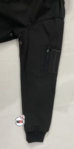 เสื้อแจ็กเก็ตผู้ชายกันลมและกันน้ำมีกระเป๋าหลายช่องพร้อมซิปคอเต่าสำหรับฤดูหนาว - Product Image 6