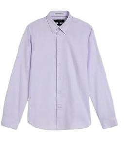 ชุดเดรสผ้าฝ้ายสองชั้นของผู้ชายแขนยาวธุรกิจพิมพ์ลายแบบเป็นทางการเหมาะสำหรับใส่ออกงานสังคม - Product Image 1