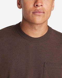 2025 última camiseta informal de manga larga de algodón de alta calidad para hombre diseño liso en blanco con método de tejido de punto de cuello largo - Product Image 4