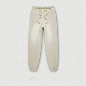 Conjuntos de chándal desgastados, chándales apilados Vintage personalizados, chándal de lavado ácido acampanado, pantalones de chándal y conjunto de Sudadera con capucha para hombres - Product Image 4