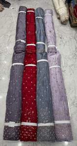 Tela de seda Premium para mujer, ropa de fiesta, trajes étnicos de boda, Material de colección festiva nupcial de diseñador - Product Image 4