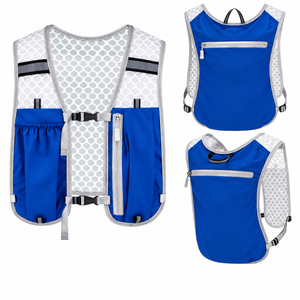 Mochila de Hidratación Ligera, Transpirable e Impermeable, con Correas de Pecho Ajustables, Chaleco de Hidratación para Correr - Product Image 3