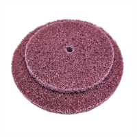 Disk Abrasif Finishing Non-Woven 6X1/2 Kekuatan Tinggi yang Dapat Disesuaikan, Kekerasan Sedang untuk Pengondisian Permukaan dengan Dukungan OEM