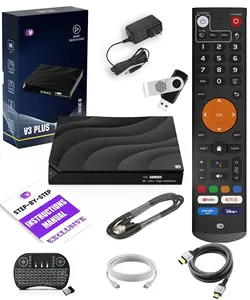 vseebox V3 Plus 4K UHD Android TV Box 64GB Reproductor Multimedia con Control Remoto por Voz - Product Image 2